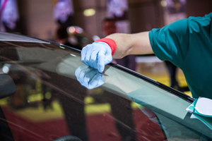 Repairing Windshield Scratch